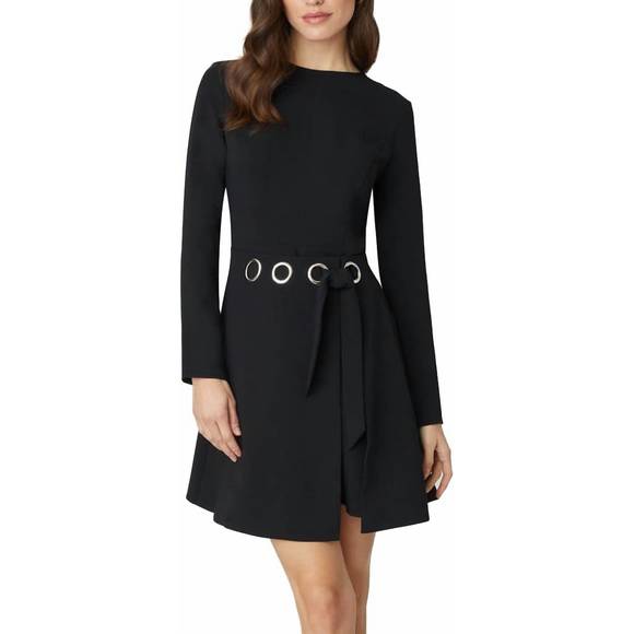NEW SHOSHANNA the malvo dress in black